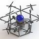 Conceptual image of Blue Devil Ocean Engineering’s heavy UAV. (Image: Duke/Blue Devil Ocean Engineering)